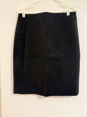 J. Crew Black Pencil Skirt